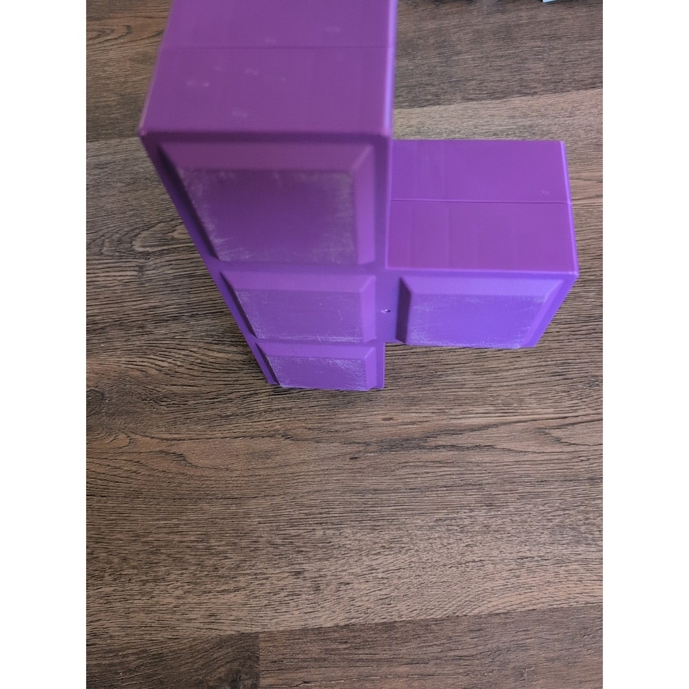 Tetris Tumble XL Game Replacement Purple T SHAPE BLOCK ONE block Tetromino - Picture 11 of 11